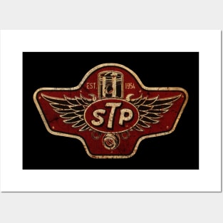 VINTAGE STP CLASSIC EST 1954 Posters and Art